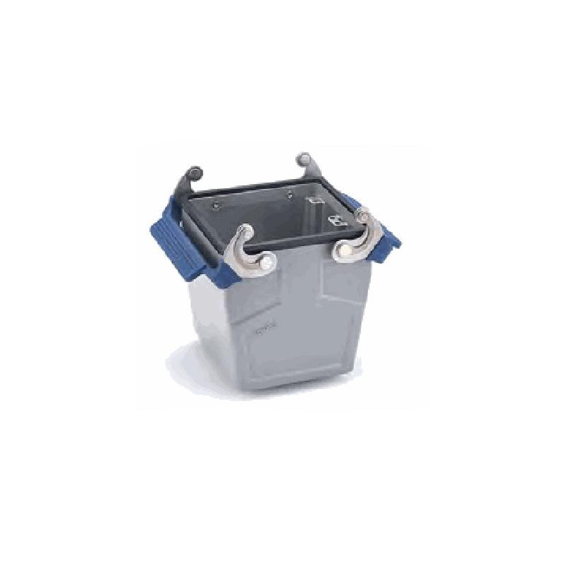 Capot câble à câble 32B, Aluminium moulé sous pression, IP67, Sortie verticale, M50